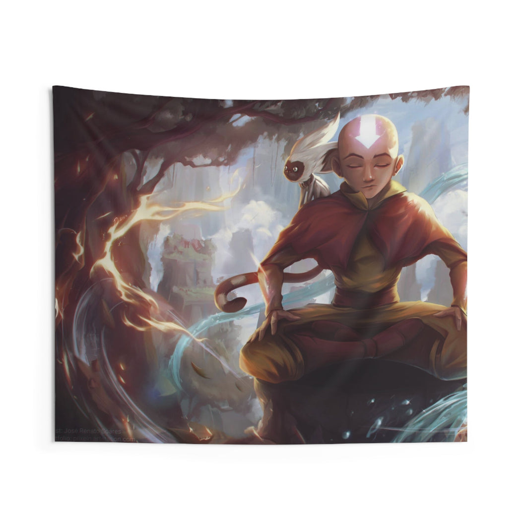 Aang and Momo Indoor Wall Tapestry