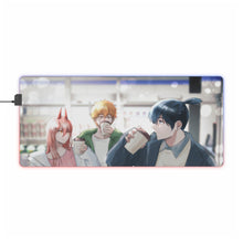Load image into Gallery viewer, Anime Chainsaw Man RGB LED Mouse Pad (Desk Mat)
