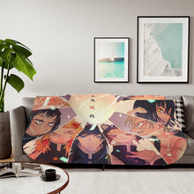 Load image into Gallery viewer, Anime Demon Slayer: Kimetsu no Yaiba Sherpa Blanket
