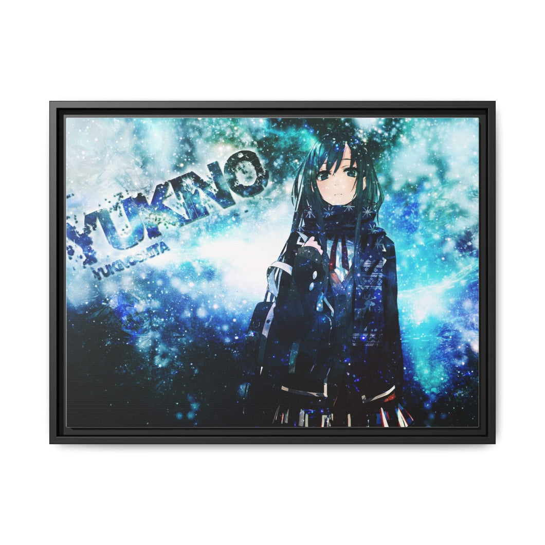 My Teen Romantic Comedy SNAFU Yukino Yukinoshita Canvas Framed Art Print