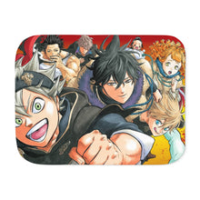 Load image into Gallery viewer, Black Clover Asta, Noelle Silva, Yuno, Yami Sukehiro, Luck Voltia Sherpa Blanket
