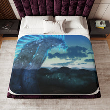 Load image into Gallery viewer, Anime Princess Mononoker Sherpa Blanket
