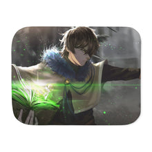 Load image into Gallery viewer, Black Clover Yuno Sherpa Blanket
