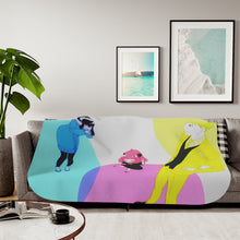 Load image into Gallery viewer, Anime Spy x Family Sherpa Blanket
