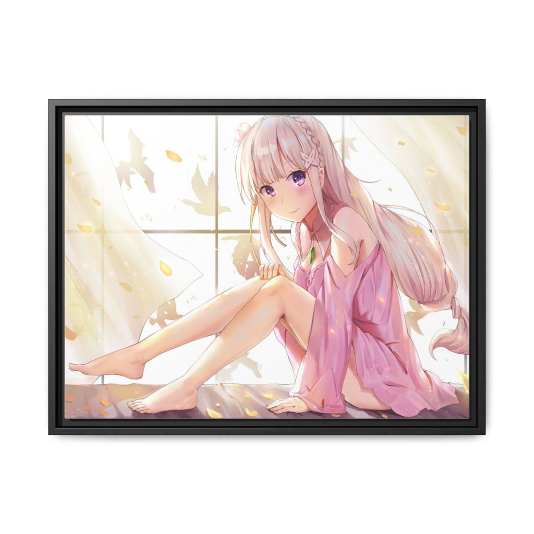Anime Re:ZERO -Starting Life in Another World- Canvas Framed Art Print