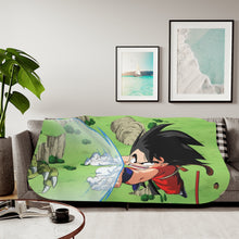 Load image into Gallery viewer, The Murderer of Krillin Sherpa Blanket
