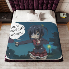 Load image into Gallery viewer, Love, Chunibyo &amp; Other Delusions Rikka Takanashi Sherpa Blanket
