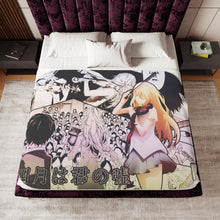 Load image into Gallery viewer, Anime Your Lie in April Sherpa Blanket
