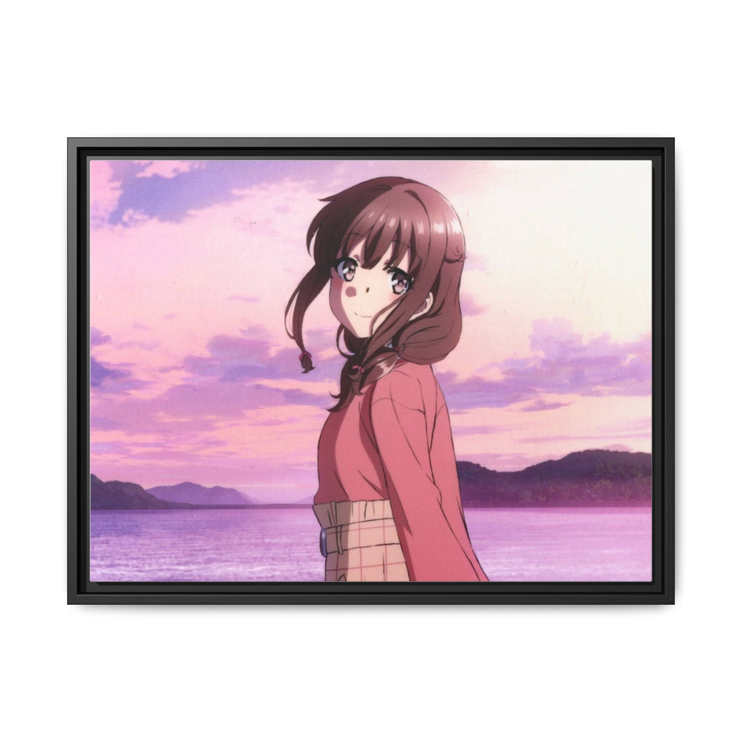 Rascal Does Not Dream Of Bunny Girl Senpai Canvas Framed Art Print