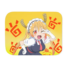Load image into Gallery viewer, Miss Kobayashi&#39;s Dragon Maid Kobayashi-san Chi No Maid Dragon, Miss Kobayashi S Dragon Maid, Tohru Sherpa Blanket

