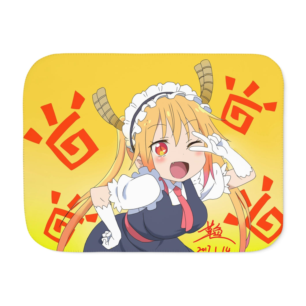 Miss Kobayashi's Dragon Maid Kobayashi-san Chi No Maid Dragon, Miss Kobayashi S Dragon Maid, Tohru Sherpa Blanket