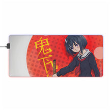 Load image into Gallery viewer, Anime Armed Girl's Machiavellism RGB LED Mouse Pad (Desk Mat)
