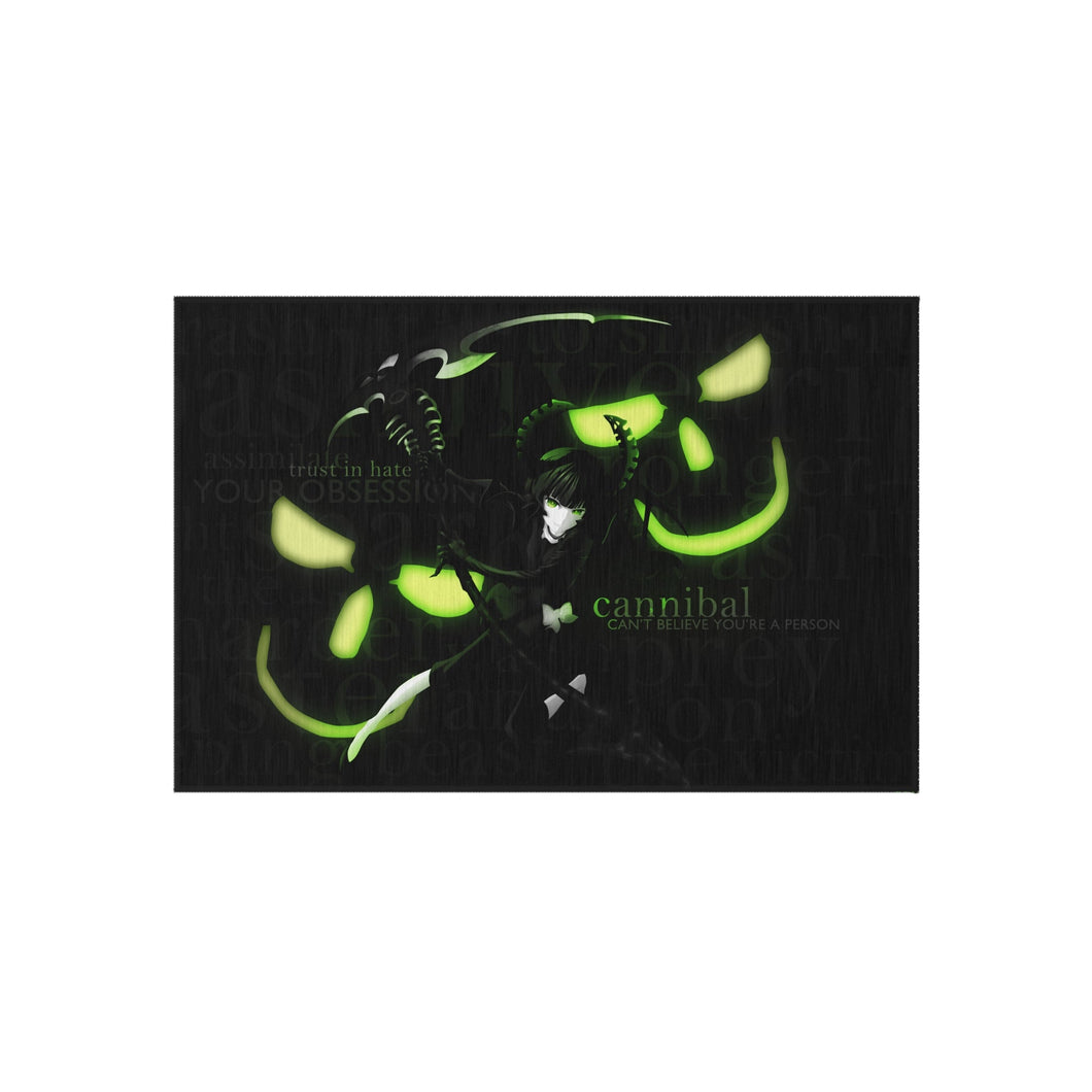 Black Rock Shooter Rug