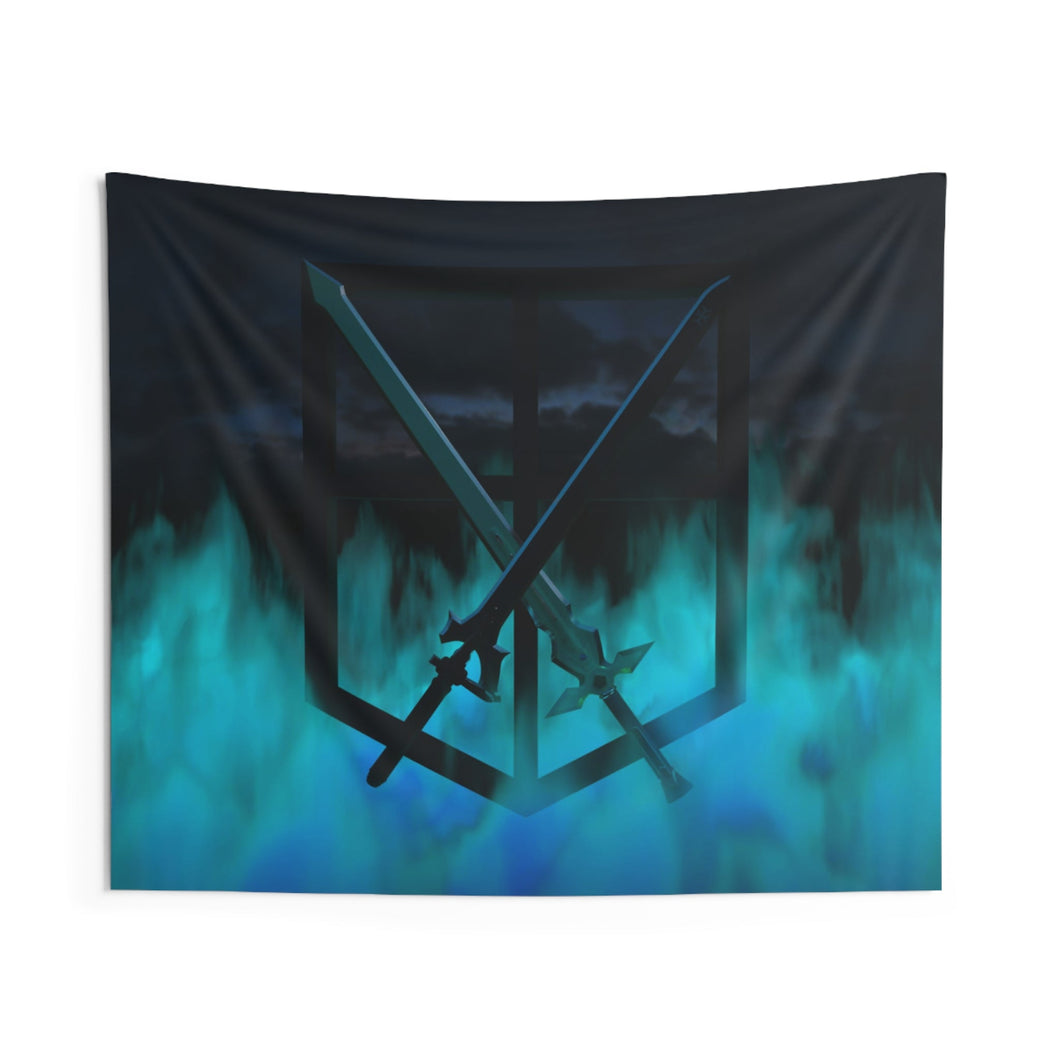 Anime Attack On Titan Indoor Wall Tapestry
