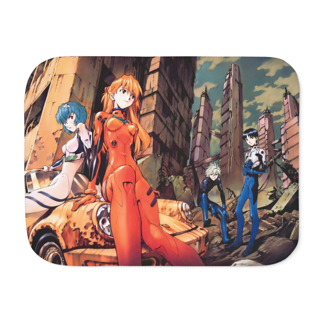 Anime Neon Genesis Evangelion Sherpa Blanket