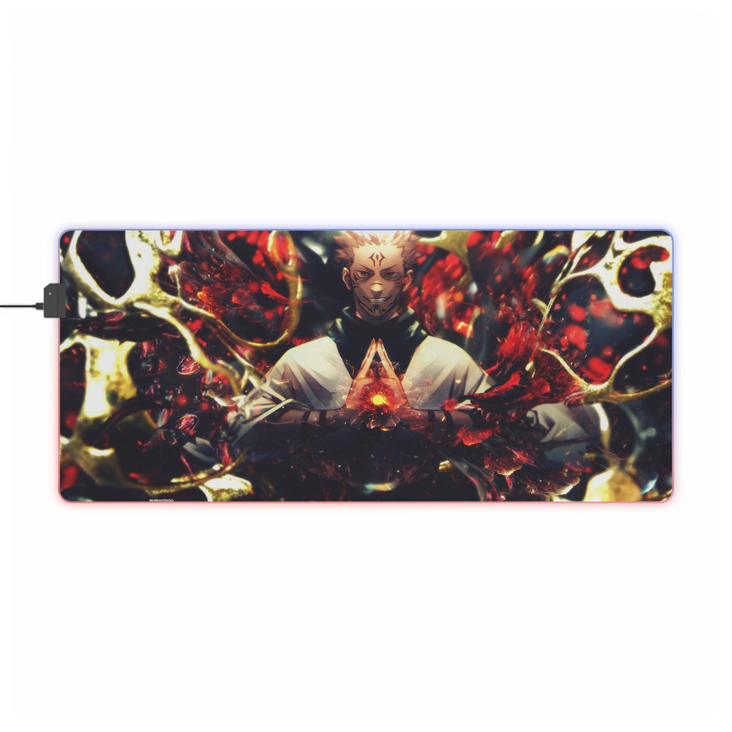 Jujutsu Kaisen RGB LED Mouse Pad (Desk Mat)