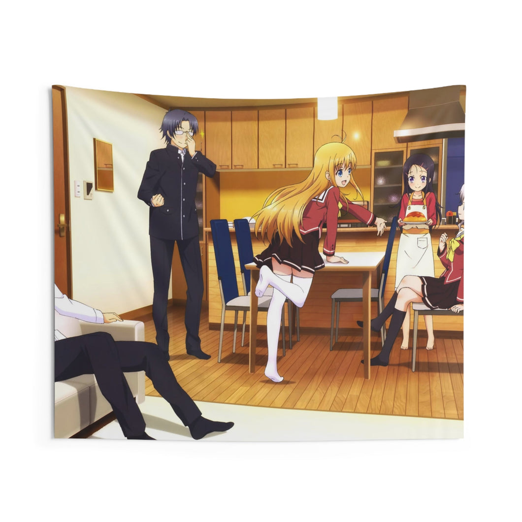 Charlotte Nao Tomori, Ayumi Otosaka, Joujirou Takajou, Yusa Kurobane Indoor Wall Tapestry