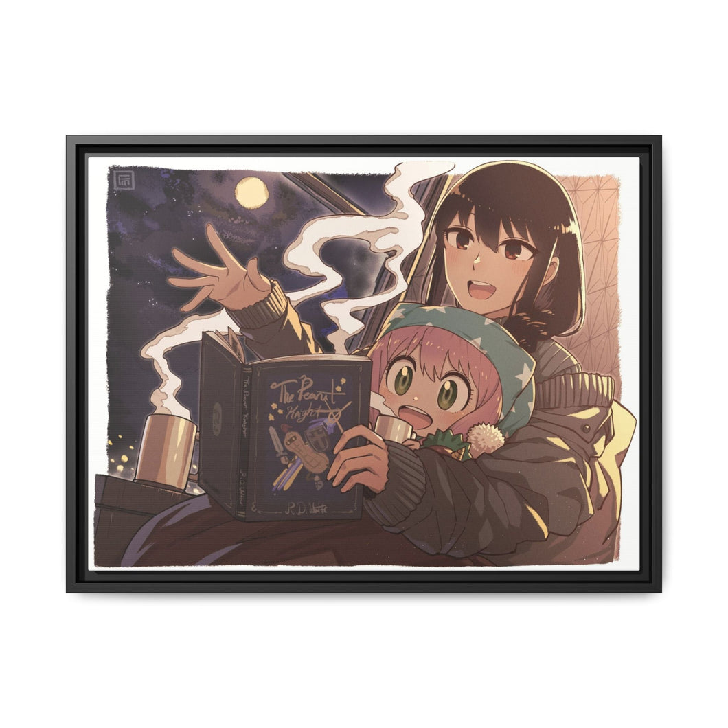 Anime Spy x Family Canvas Framed Art Print