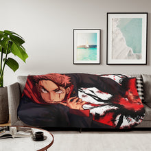 Load image into Gallery viewer, Anime Jujutsu Kaisen Sherpa Blanket
