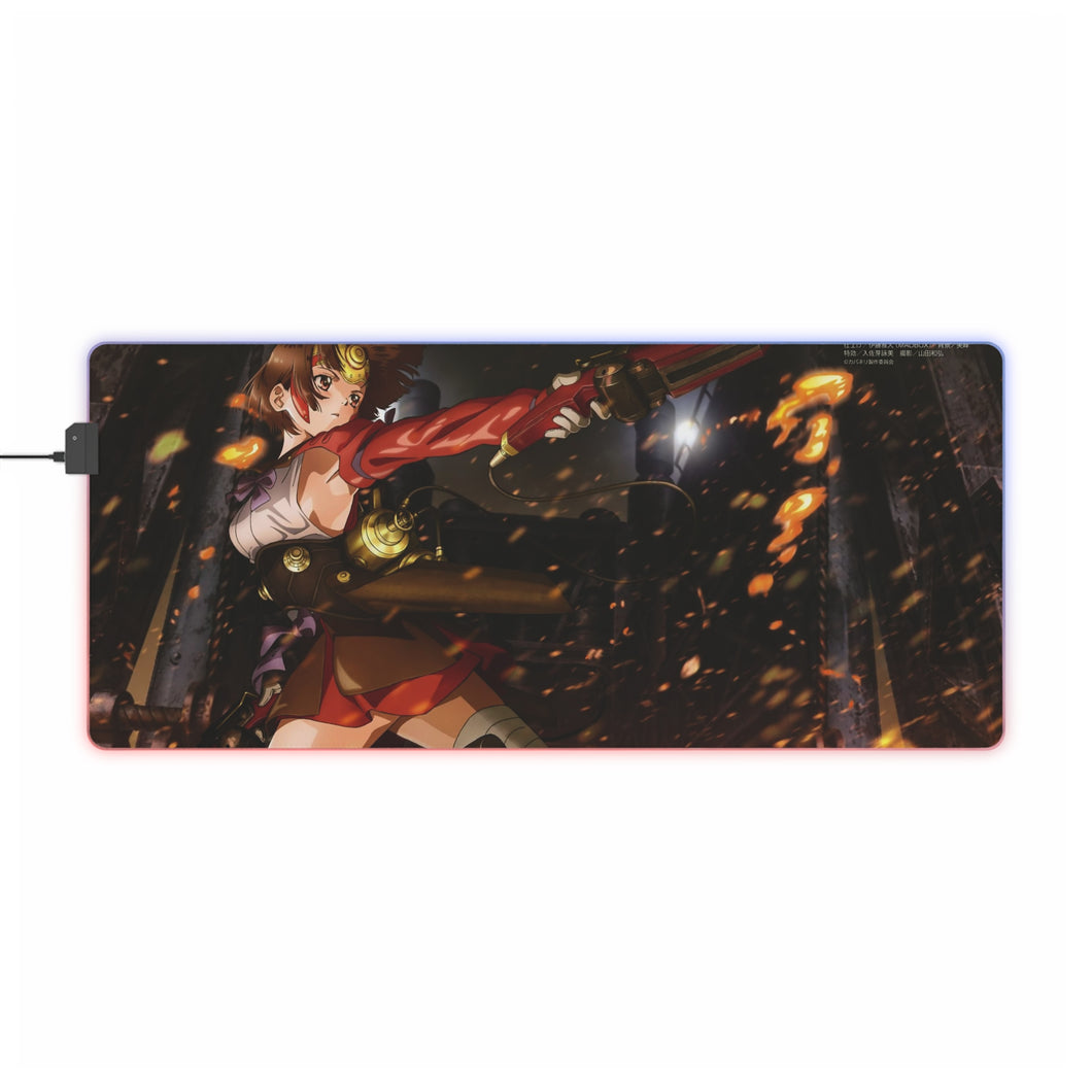 Kabaneri Of The Iron Fortress RGB LED Mouse Pad (Desk Mat)