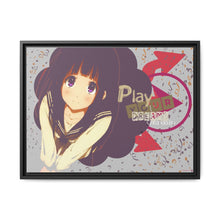 Load image into Gallery viewer, Eru Chitanda - Play your dream Canvas Framed Art Print
