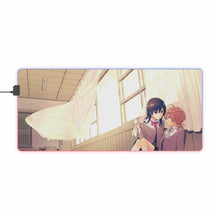 Load image into Gallery viewer, Bloom into You RGB LED Mouse Pad (Desk Mat)
