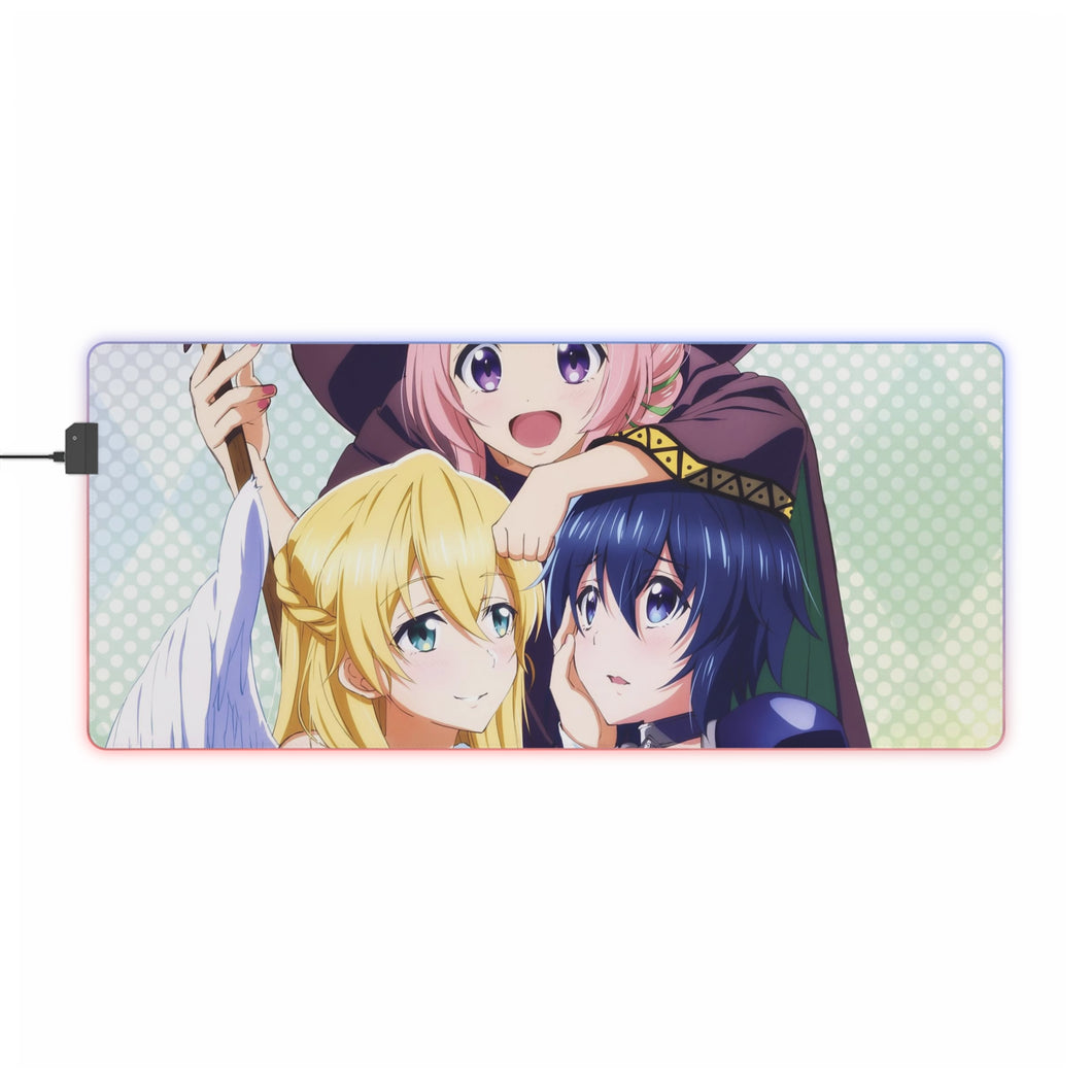 Gamers! Karen Tendou, Chiaki Hoshinomori, Aguri RGB LED Mouse Pad (Desk Mat)