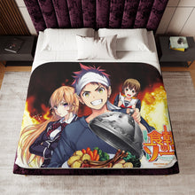 Load image into Gallery viewer, Food Wars: Shokugeki no Soma Sherpa Blanket
