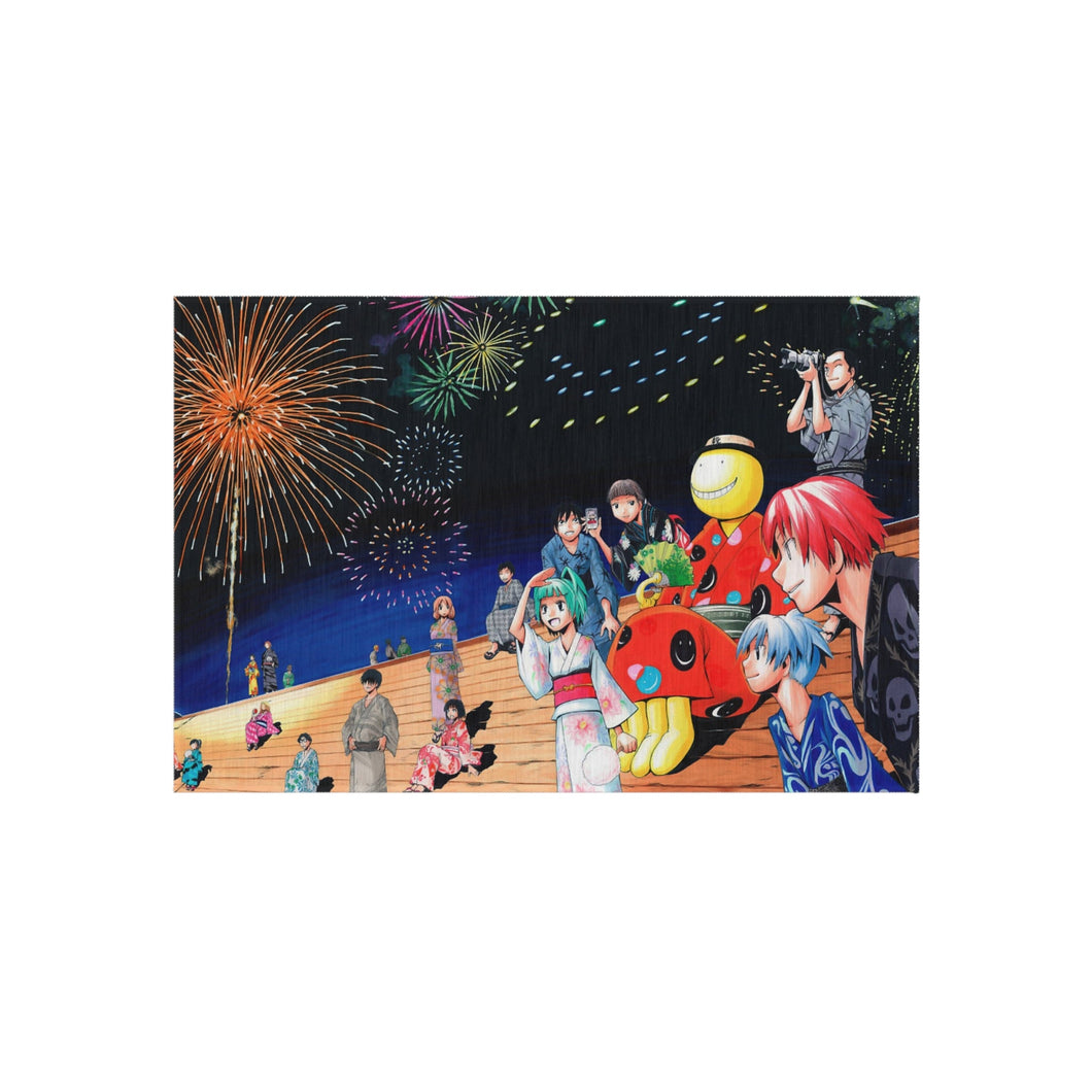 Assassination Classroom Koro-sensei, Karma Akabane, Nagisa Shiota, Kaede Kayano, Rio Nakamura Rug