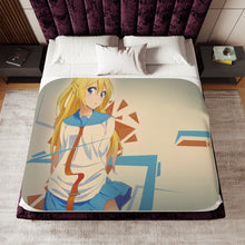 Load image into Gallery viewer, Kirisaki Chitoge Sherpa Blanket
