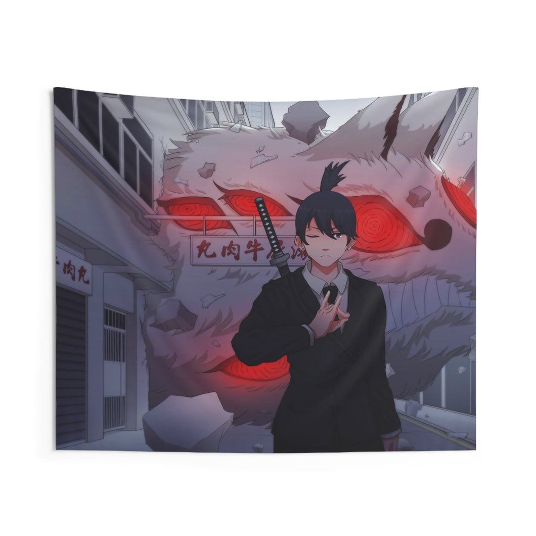 Anime Chainsaw Man Indoor Wall Tapestry