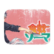 Load image into Gallery viewer, Anime Food Wars: Shokugeki no Soma Sherpa Blanket
