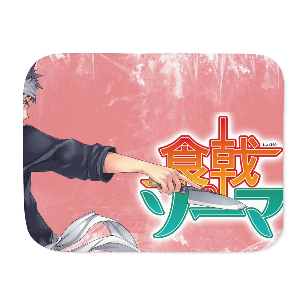 Anime Food Wars: Shokugeki no Soma Sherpa Blanket