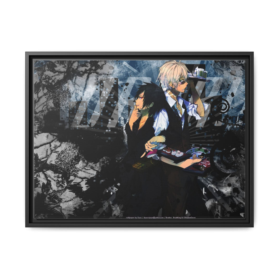 Anime Durarara!! Canvas Framed Art Print