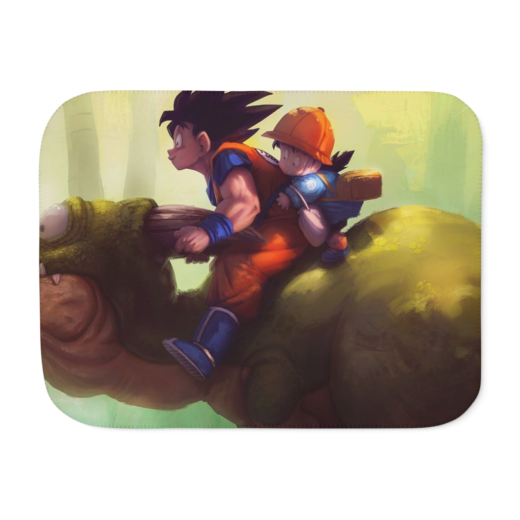 Goku and Gohan Sherpa Blanket