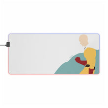 Load image into Gallery viewer, Anime One-Punch Man RGB LED Mouse Pad (Desk Mat)
