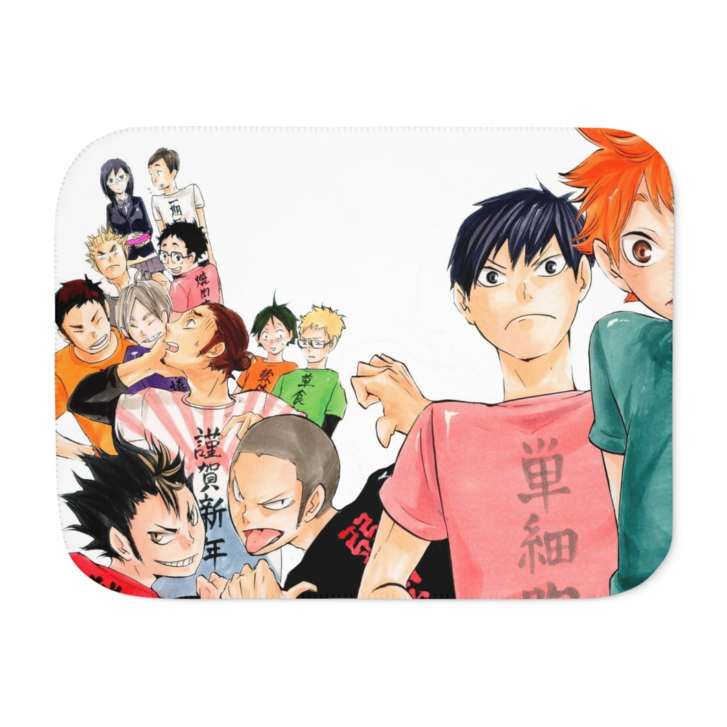 Anime Haikyu!! Sherpa Blanket