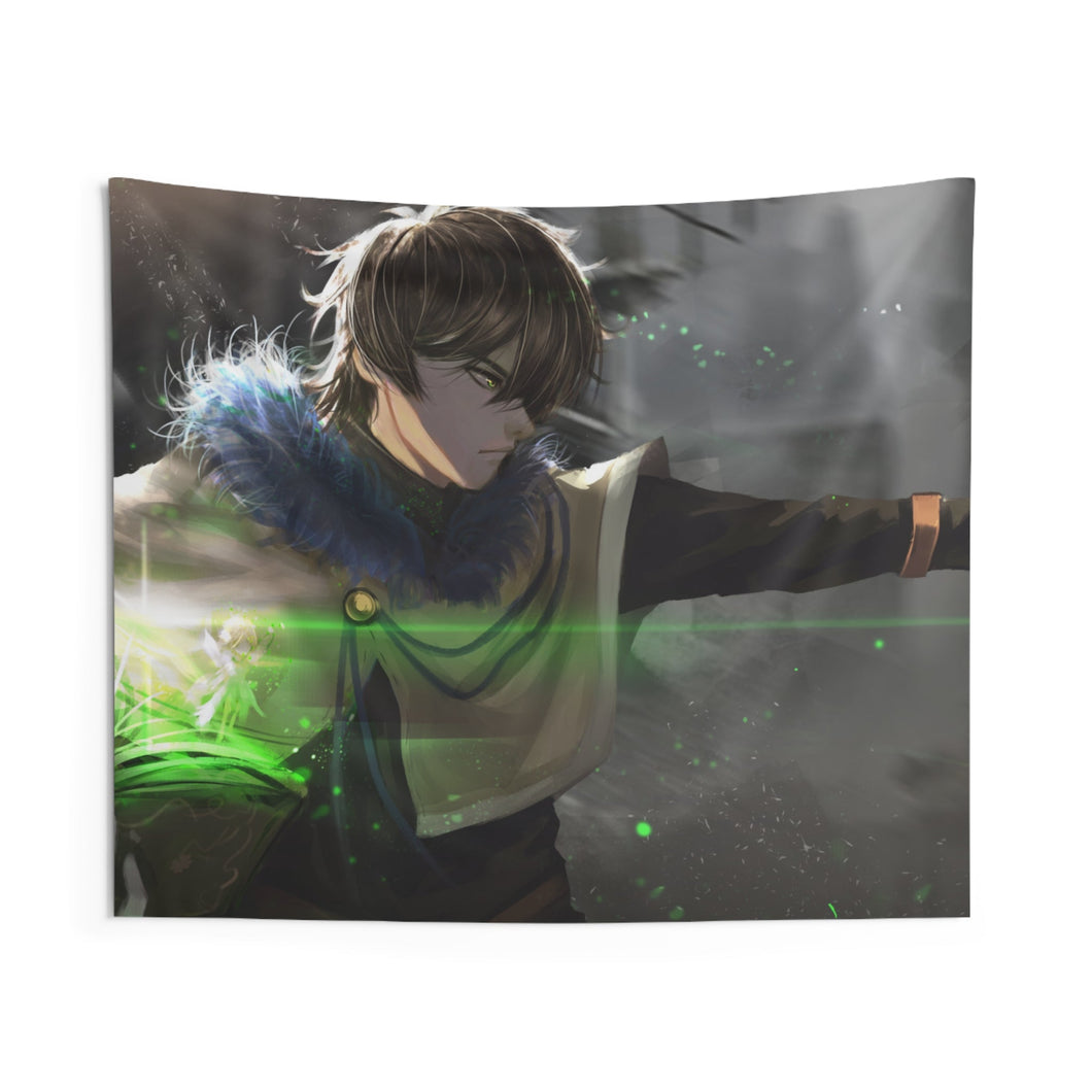 Black Clover Yuno Indoor Wall Tapestry