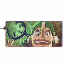 Load image into Gallery viewer, One Piece Usopp RGB LED Mouse Pad (Desk Mat)
