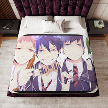 Load image into Gallery viewer, Ao No Exorcist Sherpa Blanket
