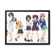 Anime Elfen Liedr Canvas Framed Art Print
