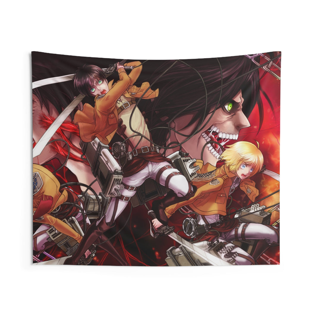 Anime Attack On Titan Indoor Wall Tapestry