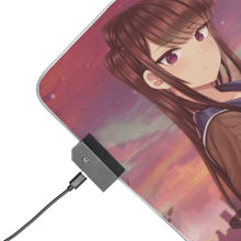 Load image into Gallery viewer, Komi Can&#39;t Communicate RGB LED Mouse Pad (Desk Mat)
