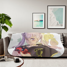 Load image into Gallery viewer, Anime Black Clover Sherpa Blanket
