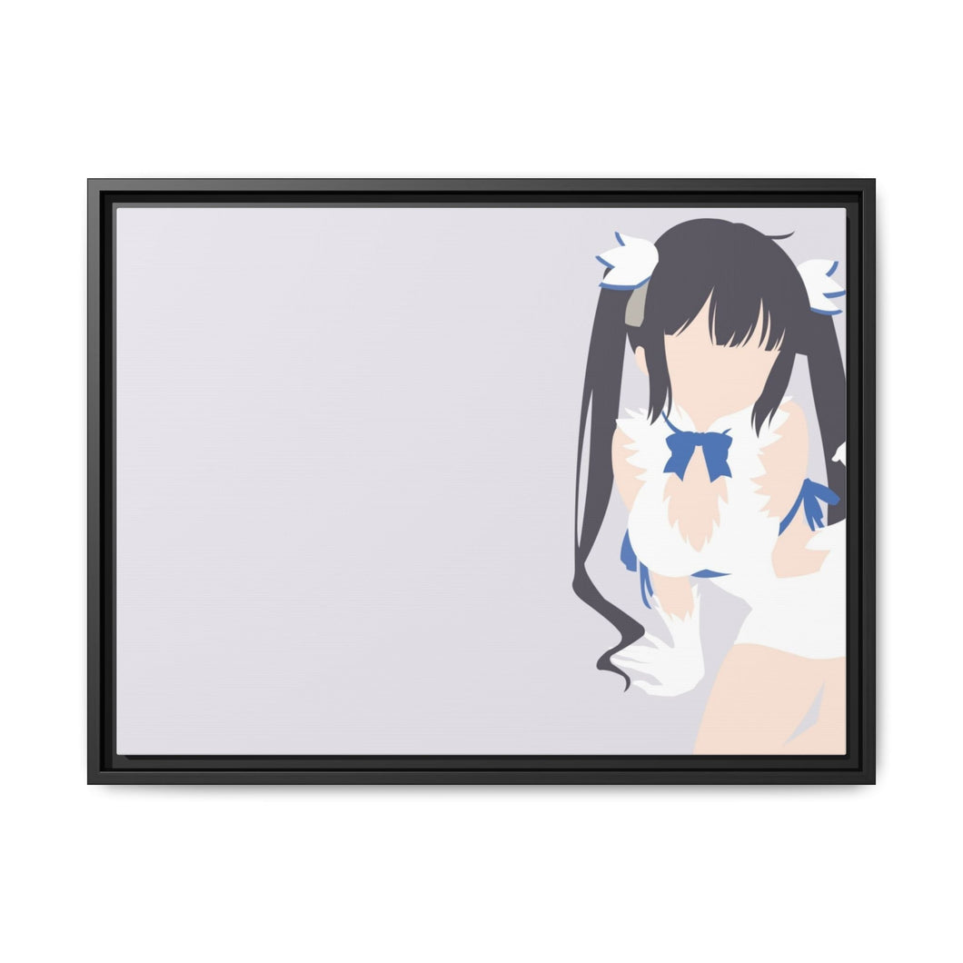 Is It Wrong to Try to Pick Up Girls in a Dungeon? Hestia Canvas Framed Art Print