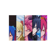 Load image into Gallery viewer, Fairy Tail Natsu Dragneel, Erza Scarlet, Gray Fullbuster, Lucy Heartfilia, Wendy Marvell Rug
