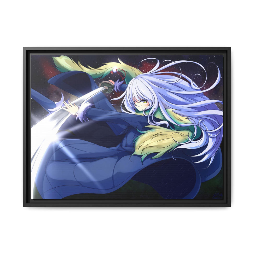 Anime That Time I Got Reincarnated as a Slime Canvas Framed Art Print