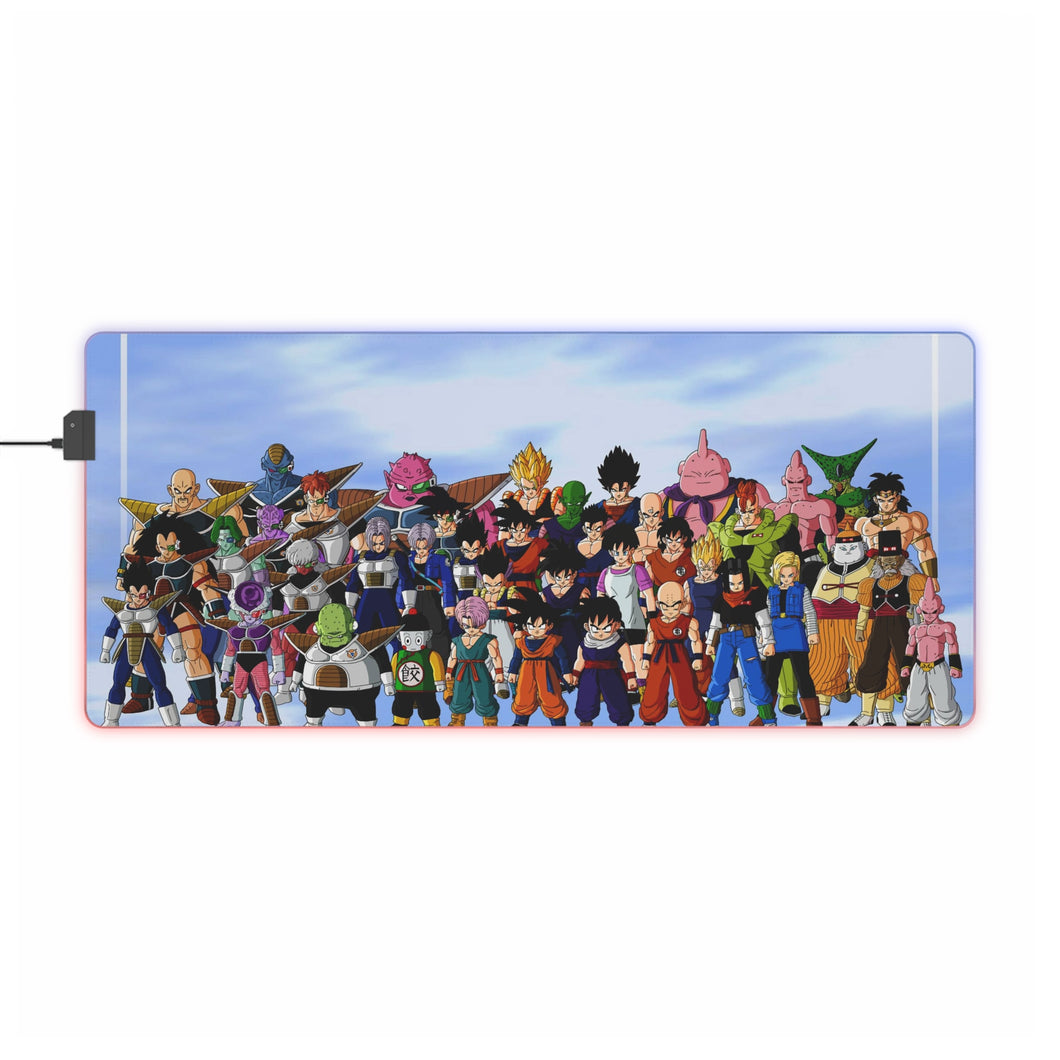 Anime Dragon Ball Z RGB LED Mouse Pad (Desk Mat)