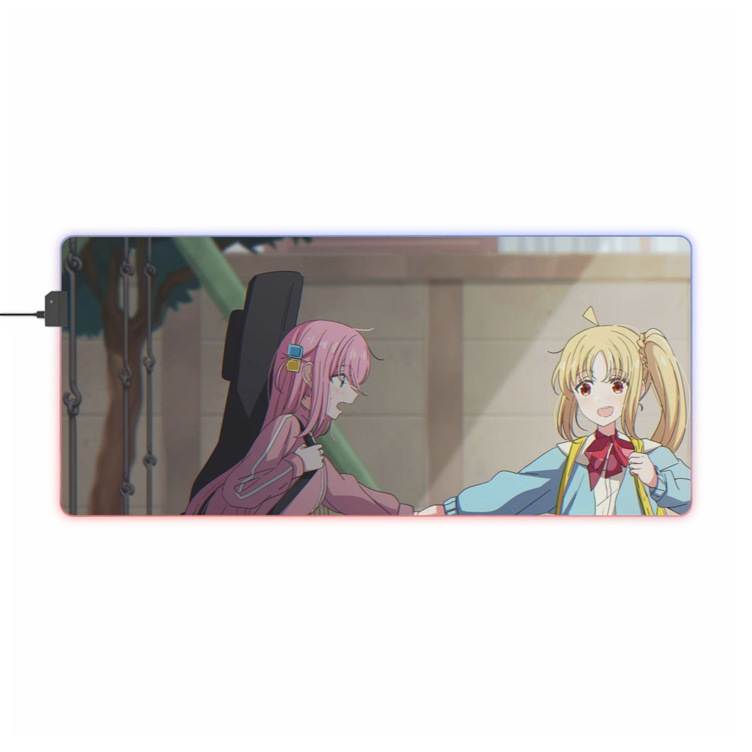 Bocchi the Rock RGB LED Mouse Pad (Desk Mat)