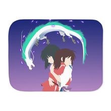 Load image into Gallery viewer, Spirited Away Minimalist Sherpa Blanket
